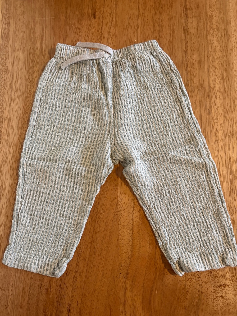 Zara seersucker pants 12-18 months